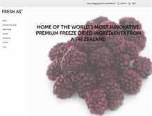 Tablet Screenshot of fresh-as.com